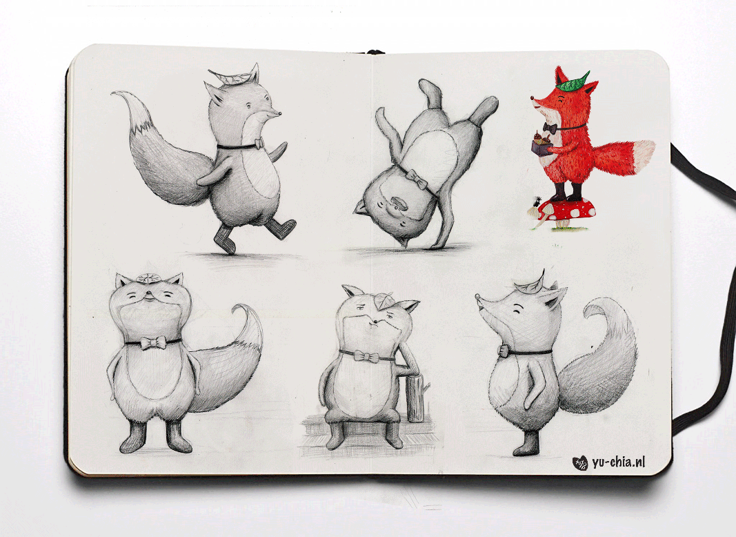 drawing-mockup-fox