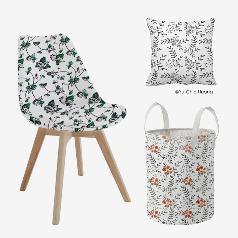 Flora patterns for Home Deco