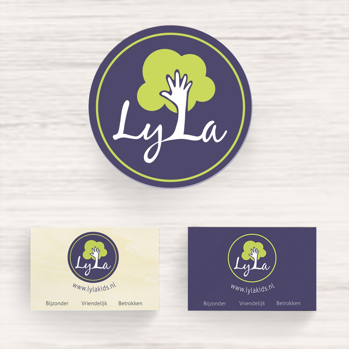 Lyla’s logo and business card